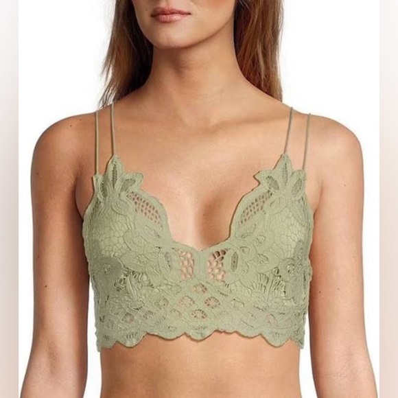 NWOT - Free People Adella Bralette in Slate - Size XS - Picture 1 of 4